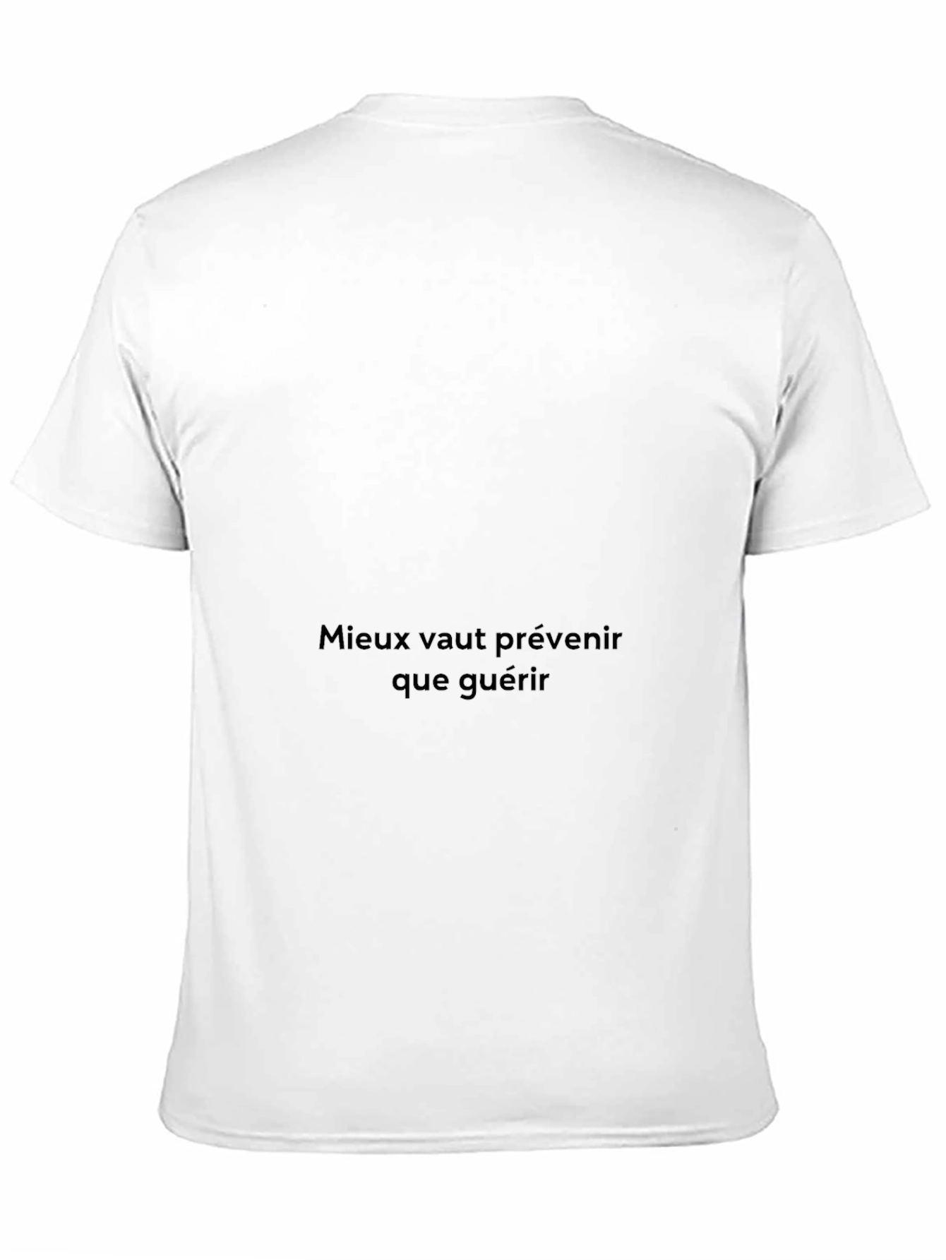 Motivational French Quote Black T-Shirt
