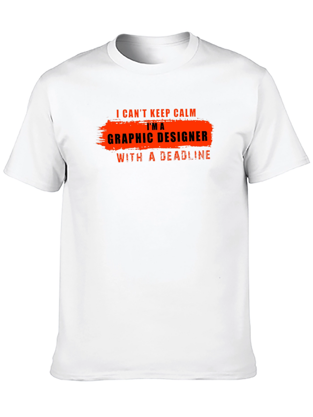 Graphic Designer Deadline Tee - Funny Creative Shirt