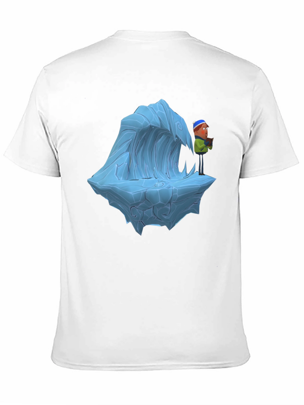 Cartoon Ice Wave T-Shirt