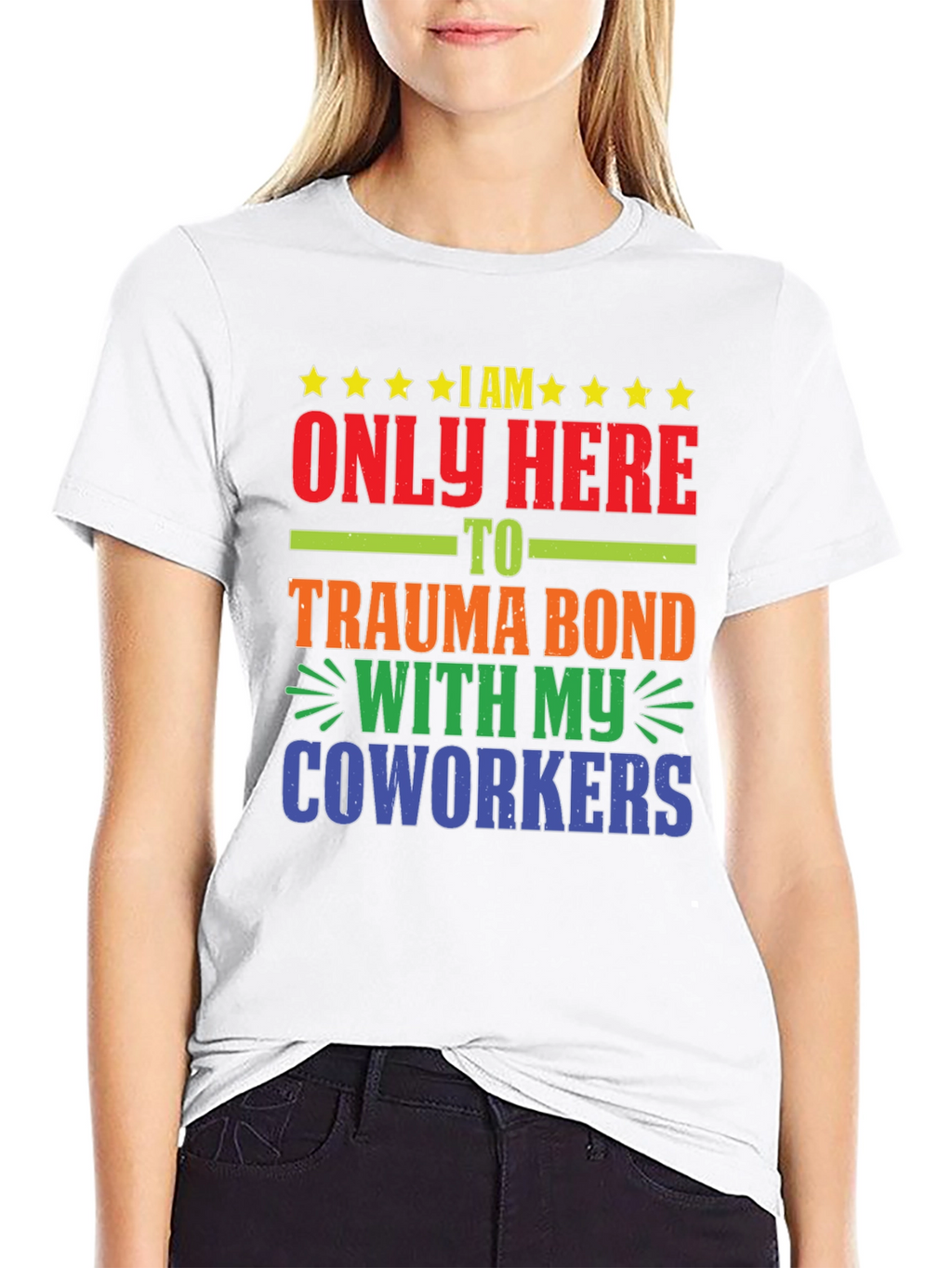 Trauma Bond Coworkers Graphic Tee