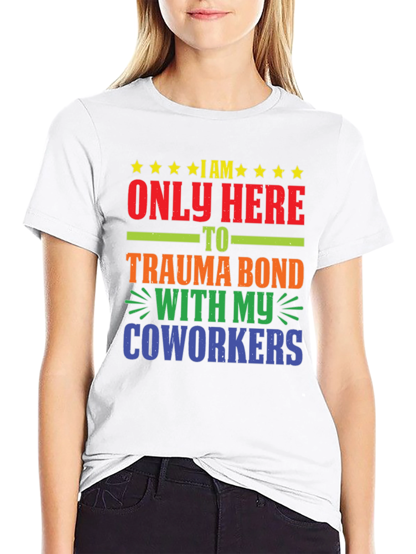 Trauma Bond Coworkers Graphic Tee