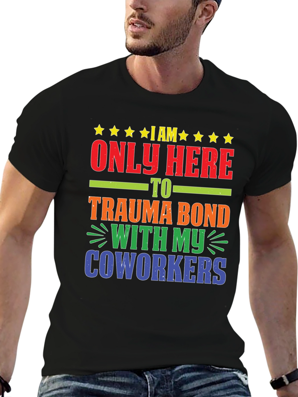 Trauma Bond Coworkers Graphic Tee
