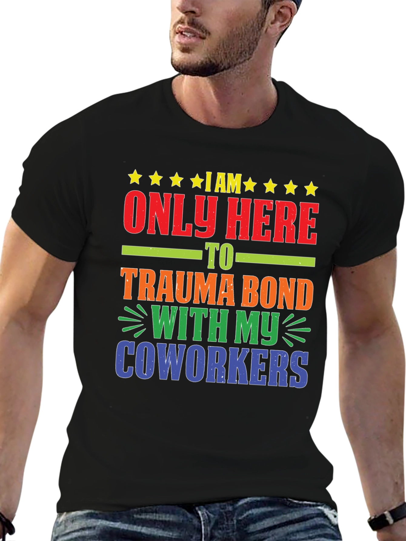 Trauma Bond Coworkers Graphic Tee