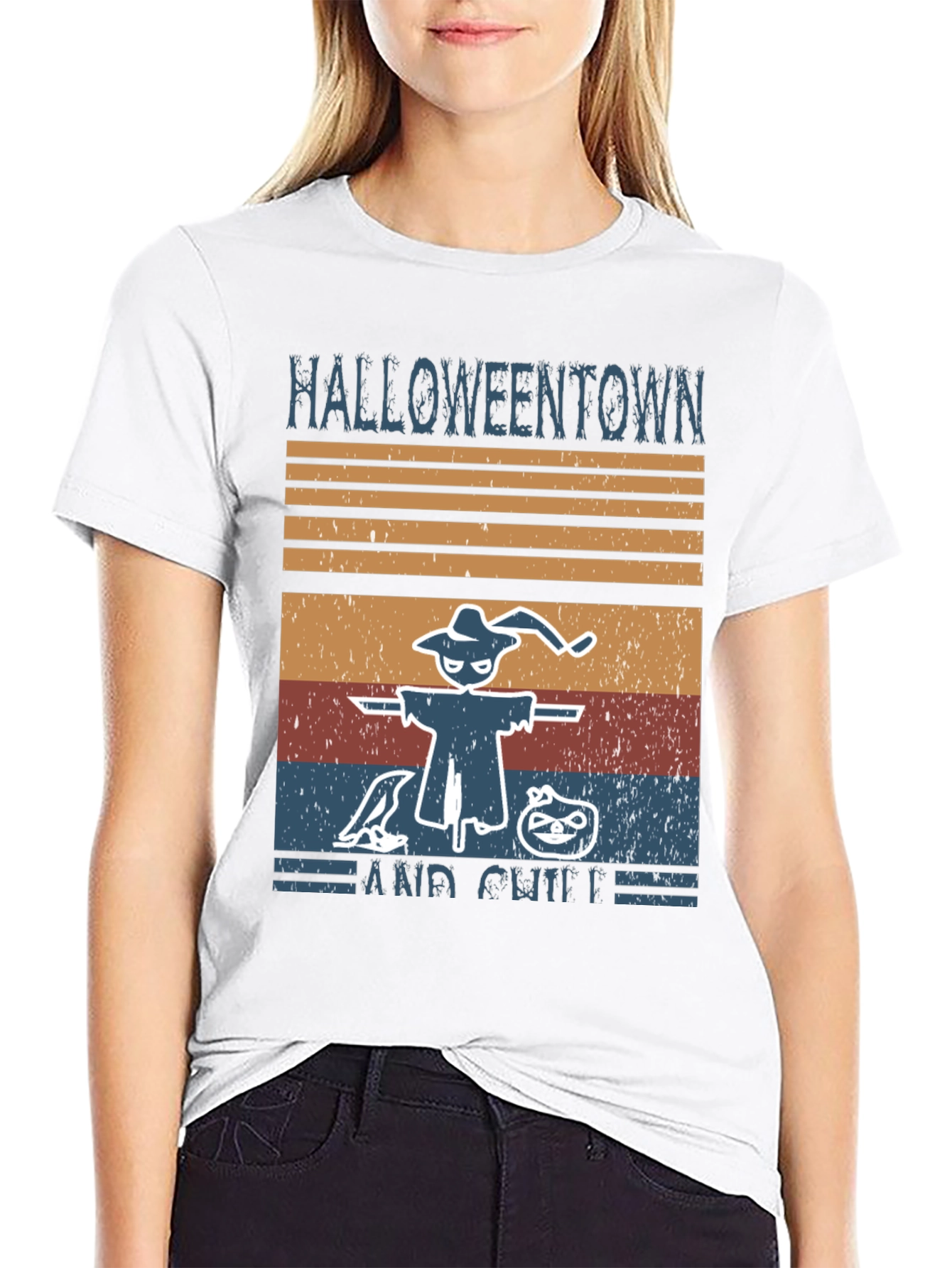 Halloweentown and Chill Graphic Tee