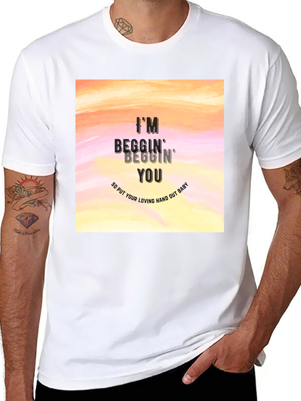 Im Beggin Graphic T-Shirt