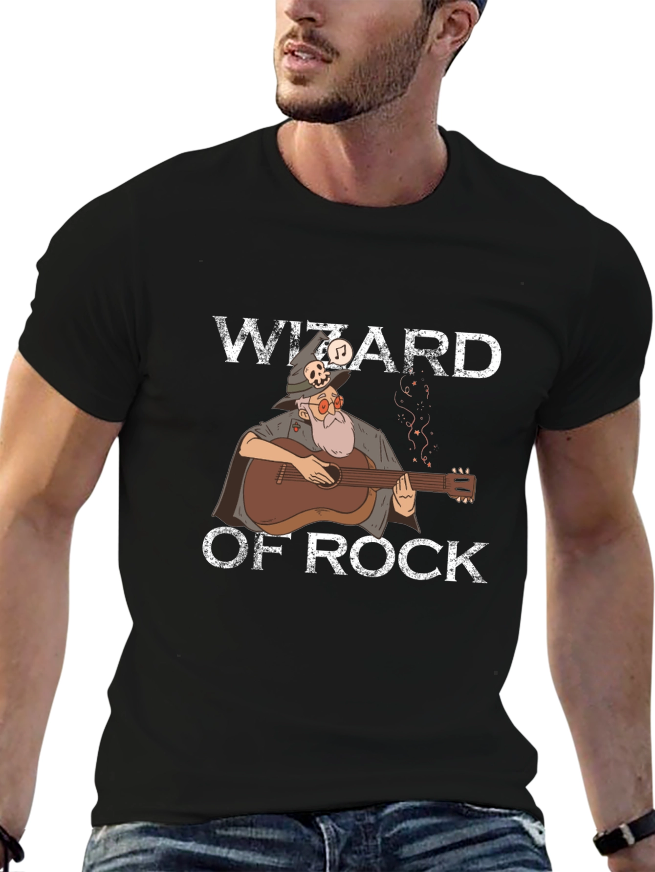 Wizard of Rock Graphic T-Shirt
