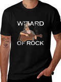 Wizard of Rock Graphic T-Shirt