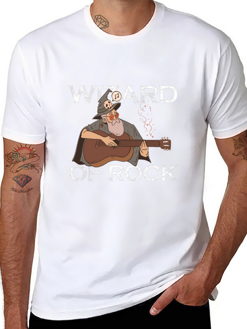 Wizard of Rock Graphic T-Shirt
