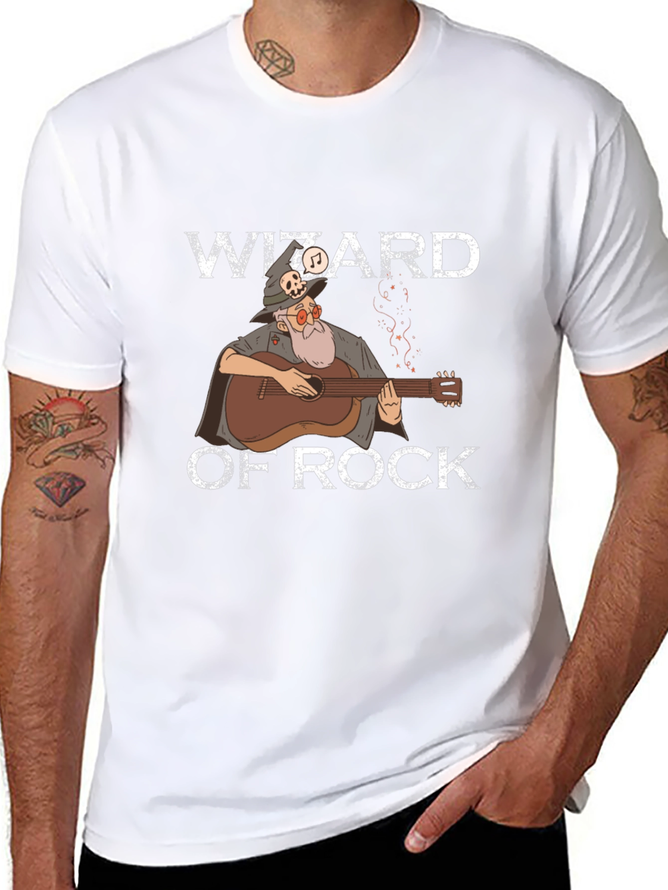 Wizard of Rock Graphic T-Shirt