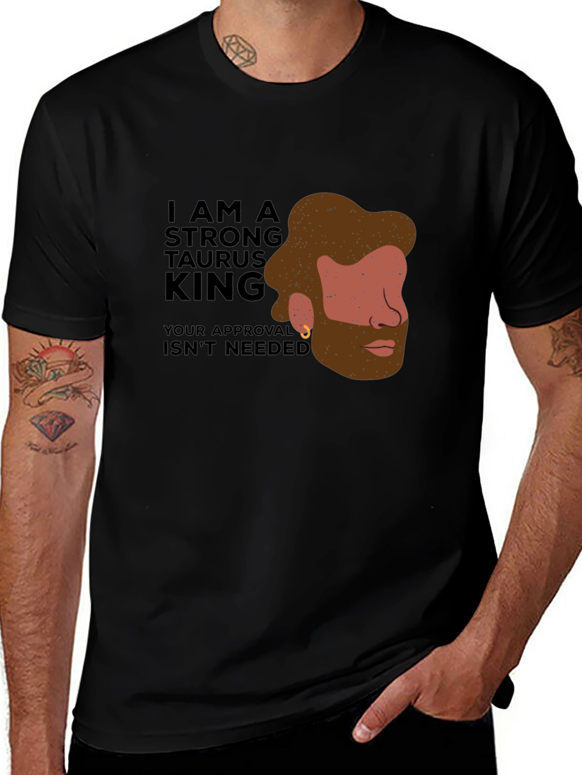 Strong Taurus King Graphic Tee
