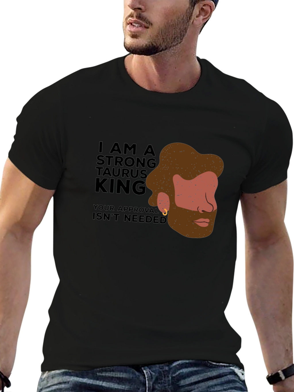 Strong Taurus King Graphic Tee