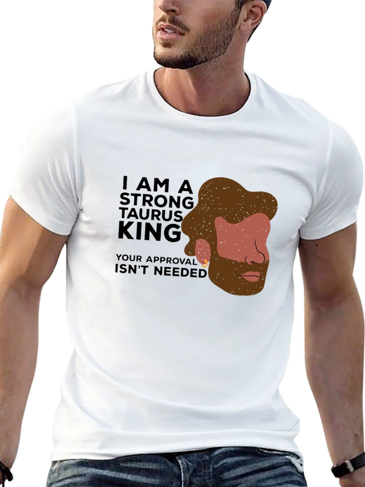 Strong Taurus King Graphic Tee