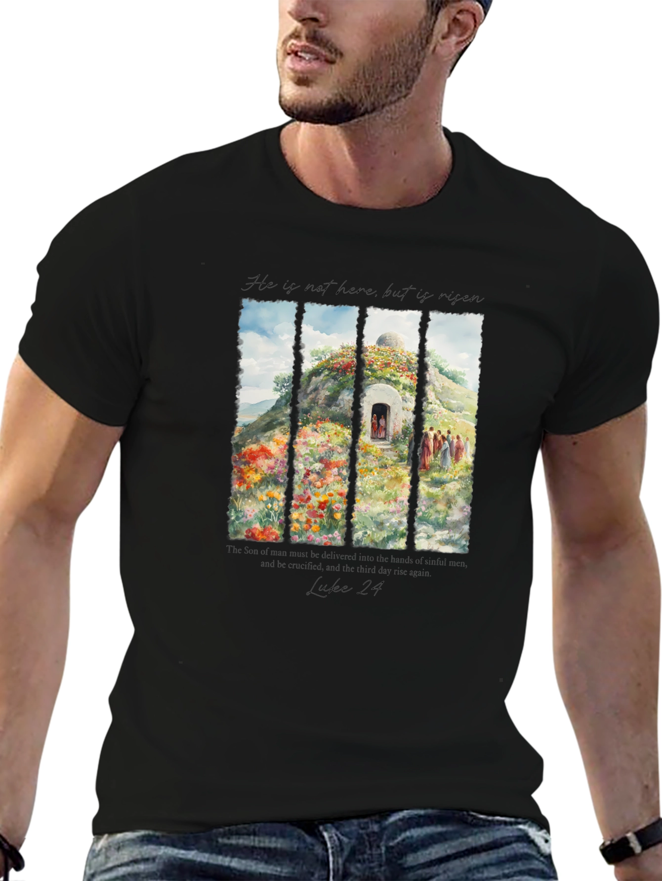 He is Risen T-Shirt | Easter Apparel
