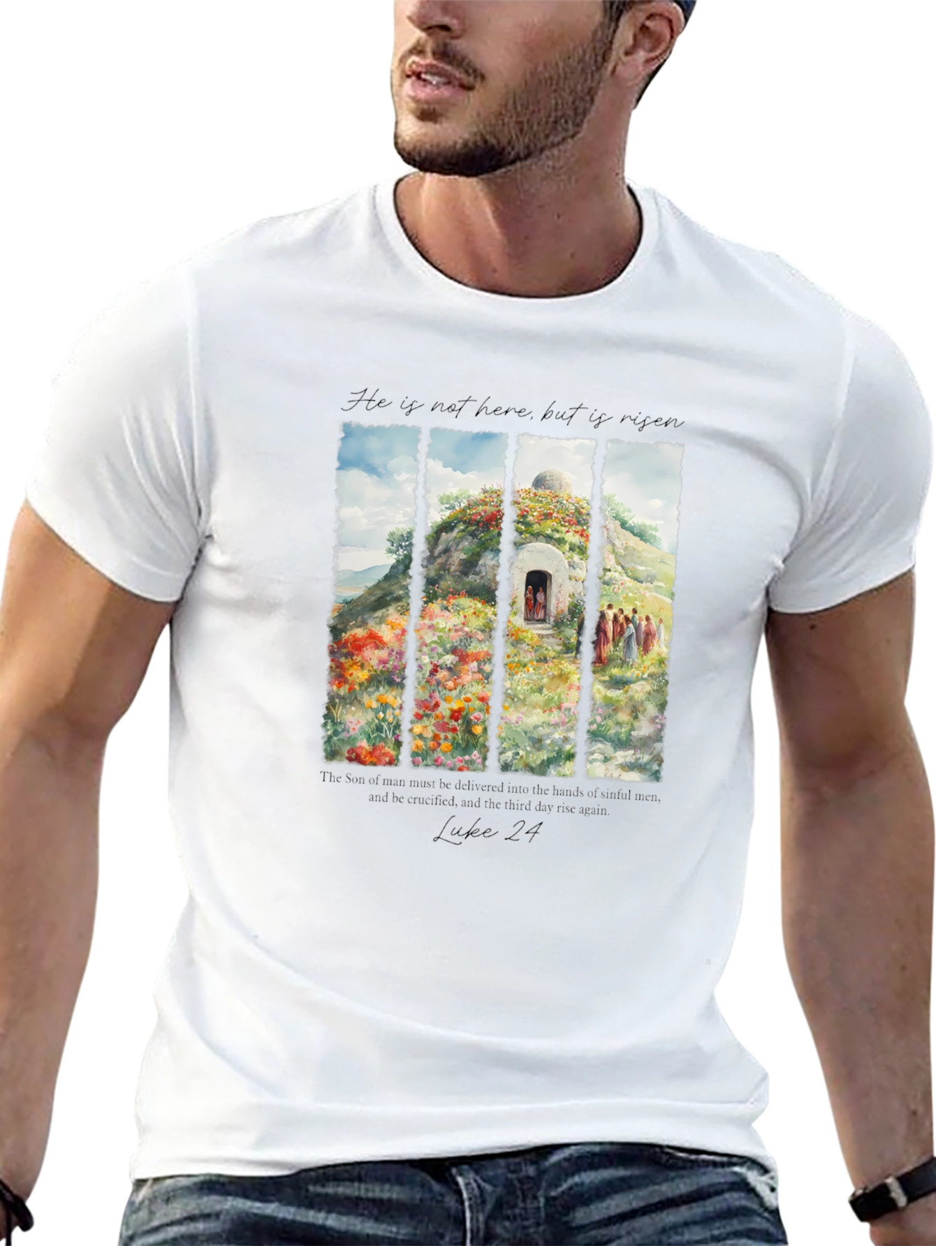 He is Risen T-Shirt | Easter Apparel