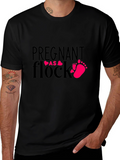 Pregnant as Flock T-Shirt - Baby Announcement Tee