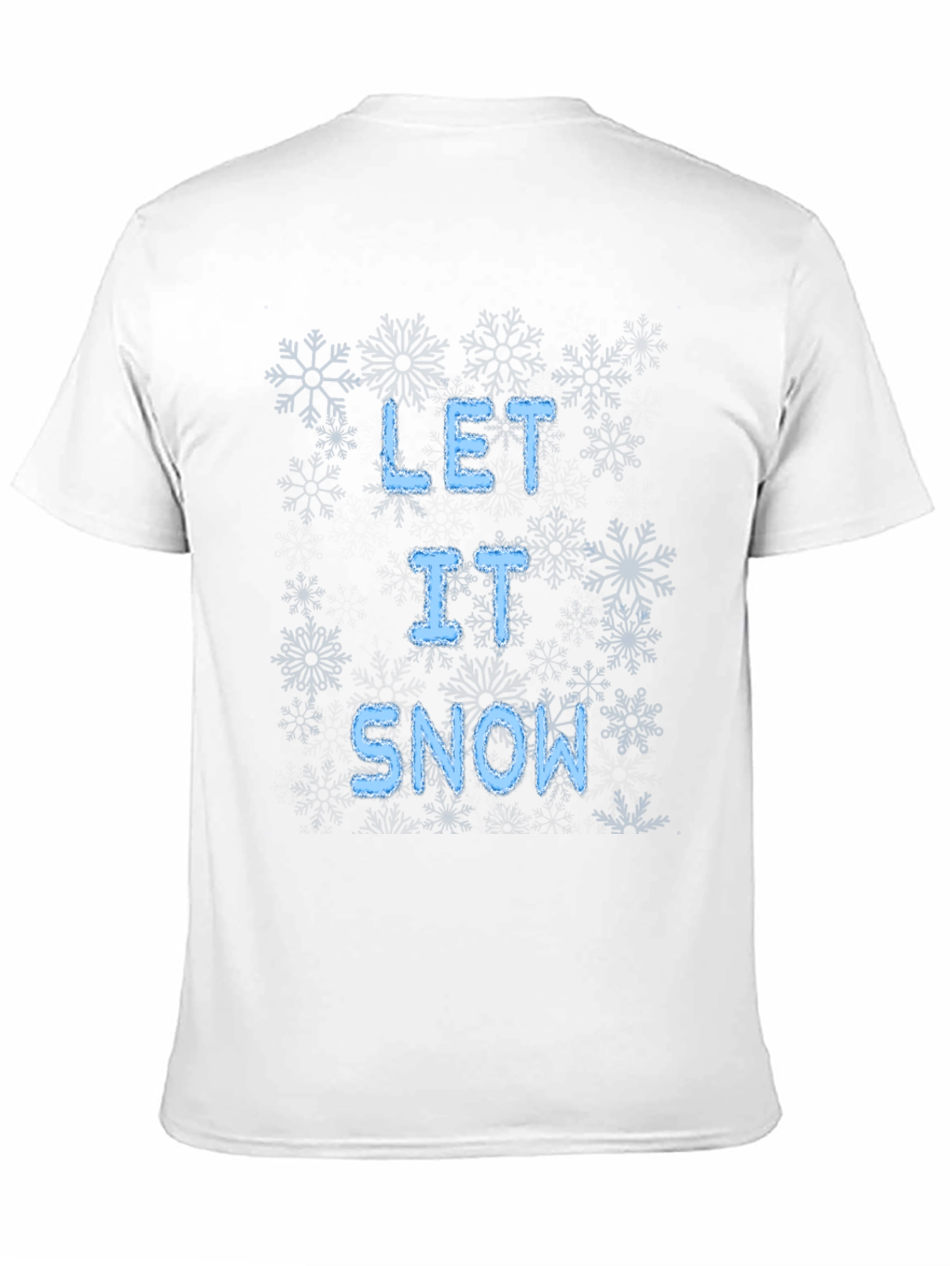 Let It Snow Graphic T-Shirt Winter Holiday Tee