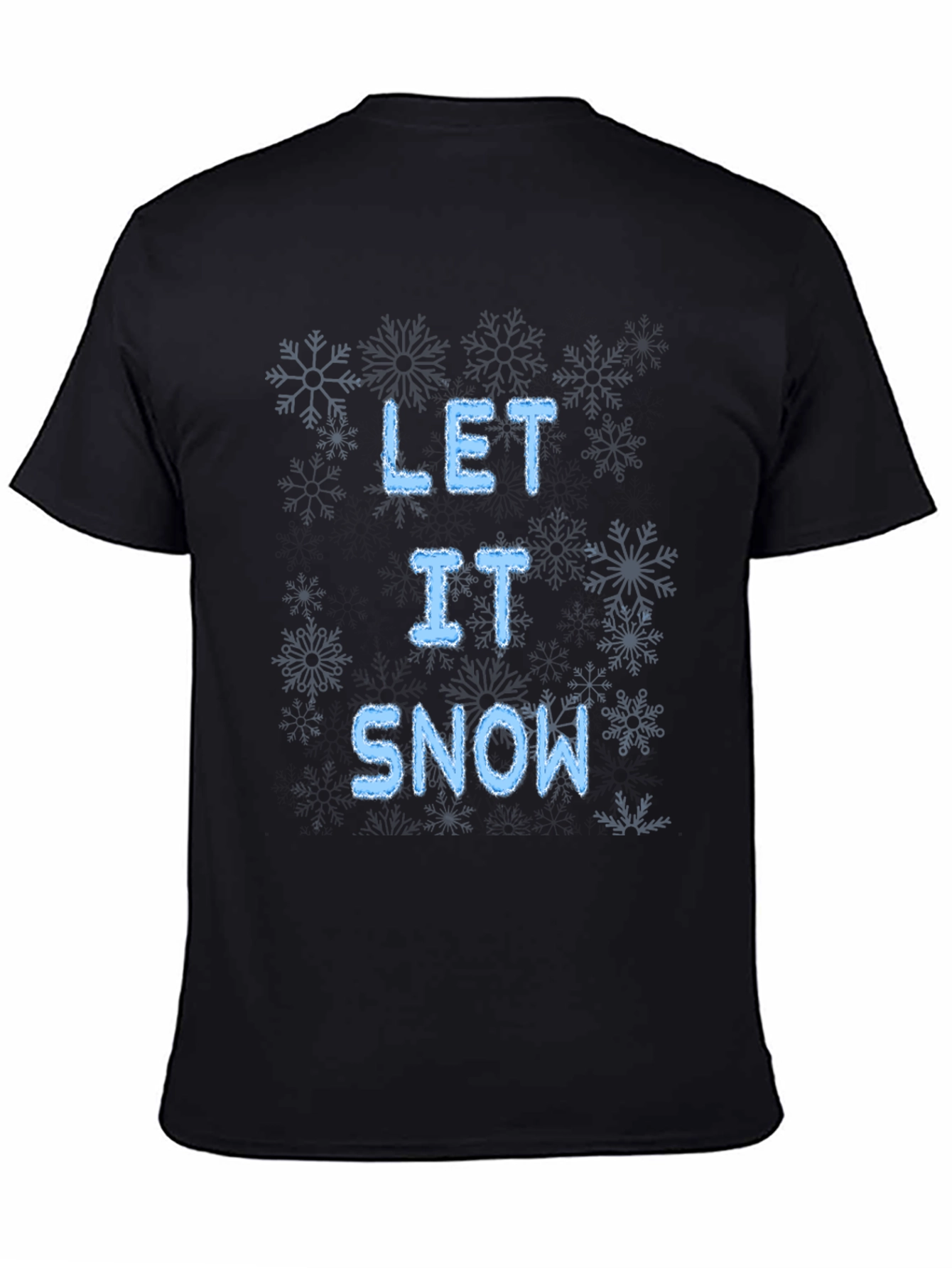 Let It Snow Graphic T-Shirt Winter Holiday Tee