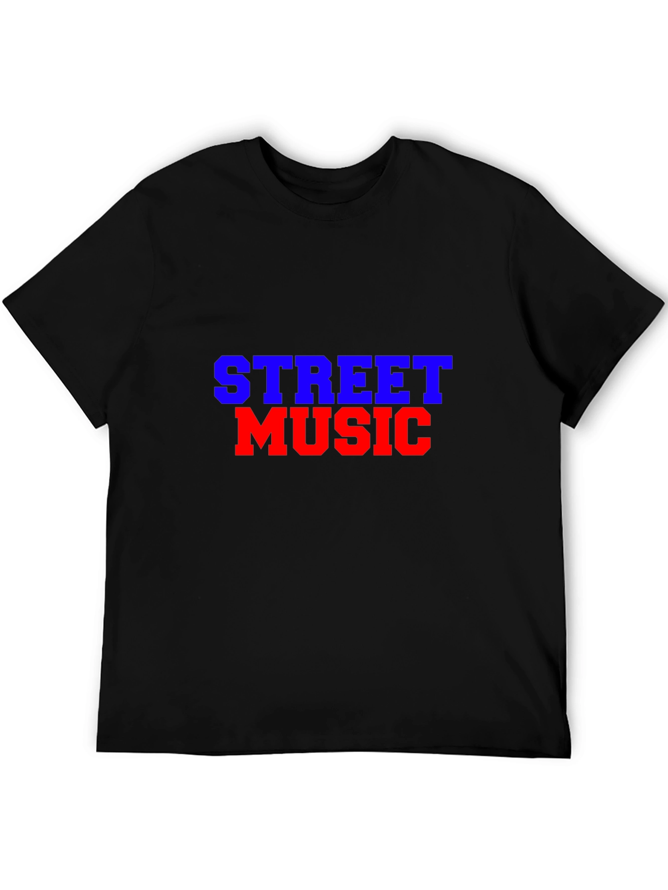 Street Music Graphic Tee - Black
