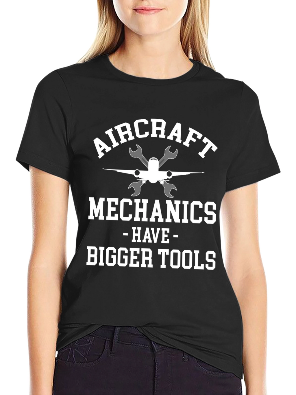 Aircraft Mechanic T-Shirt - Bigger Tools