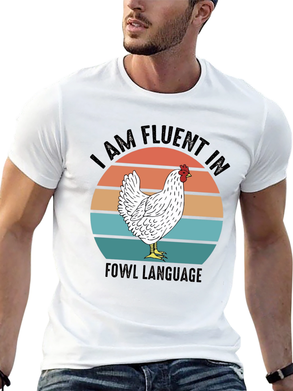 I AM FLUENT IN FOWL LANGUAGE T-Shirt