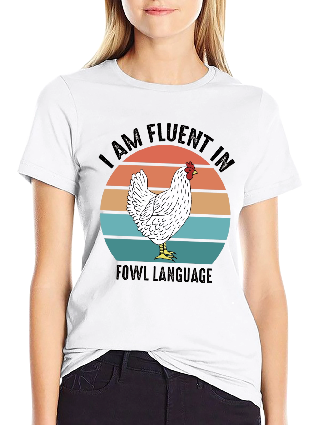 I AM FLUENT IN FOWL LANGUAGE T-Shirt