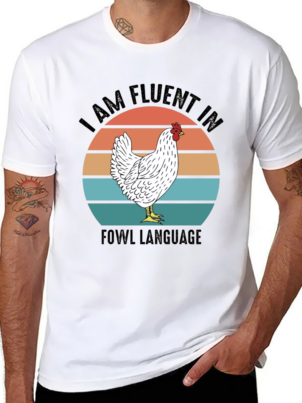 I AM FLUENT IN FOWL LANGUAGE T-Shirt
