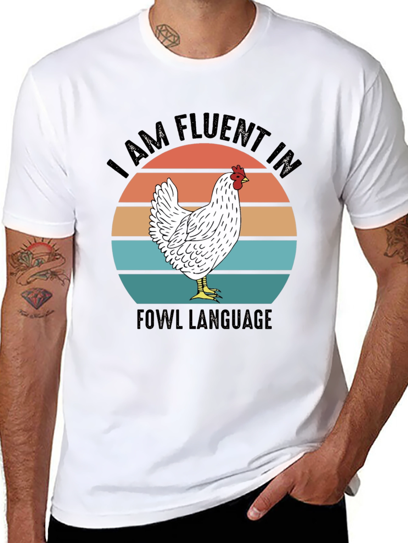 I AM FLUENT IN FOWL LANGUAGE T-Shirt