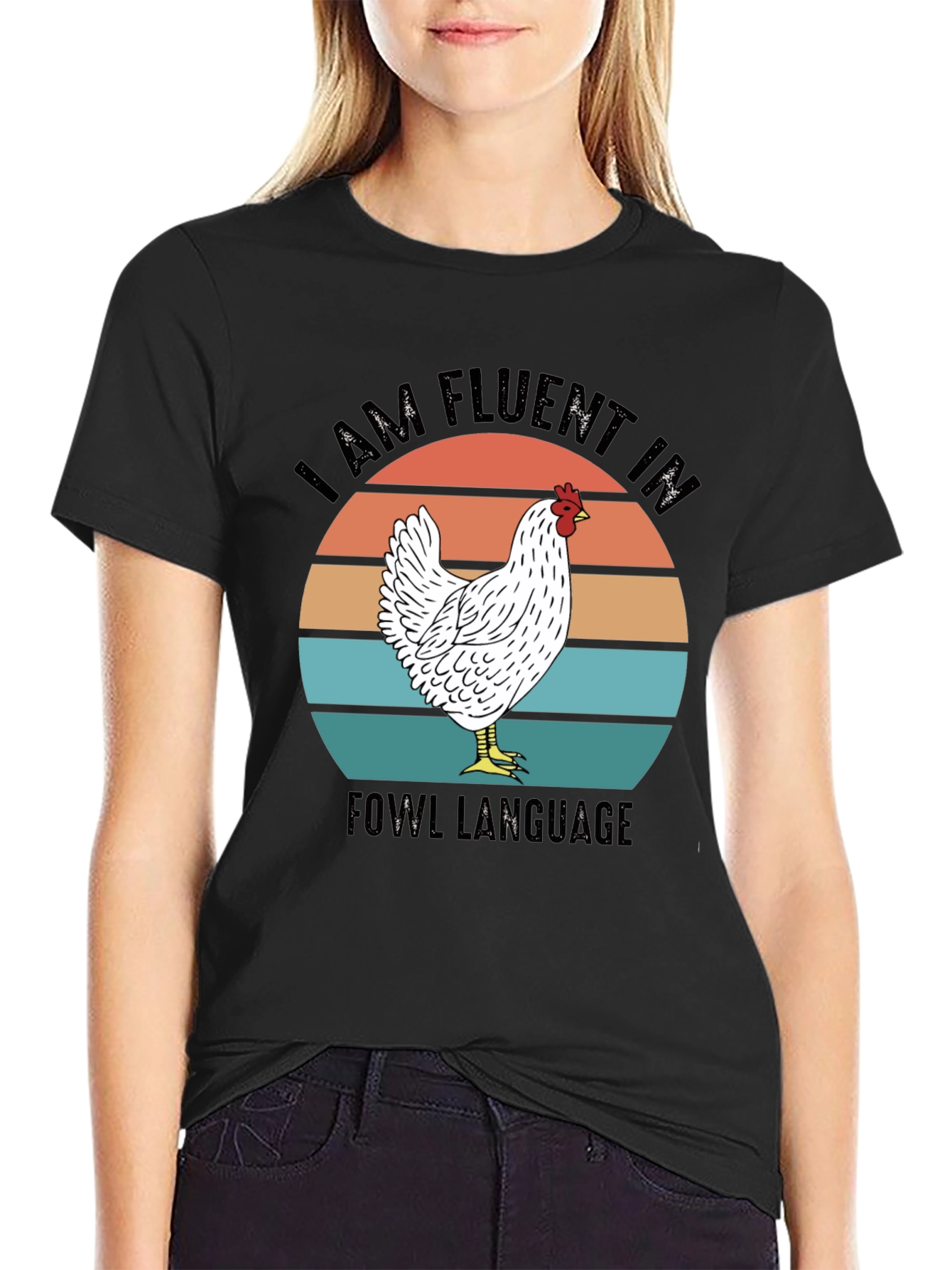 I AM FLUENT IN FOWL LANGUAGE T-Shirt