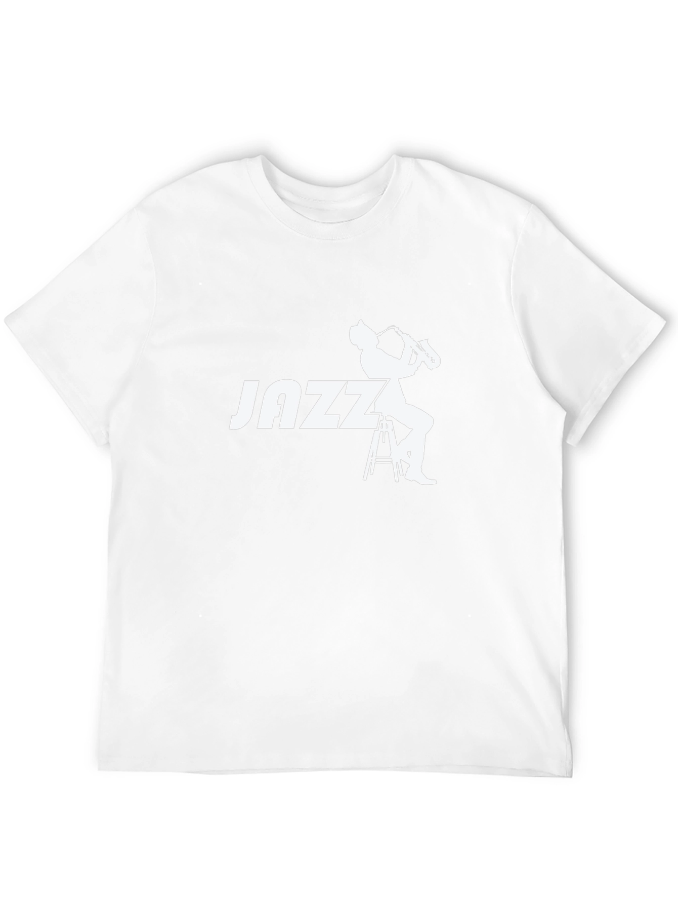 Jazz Musician Graphic Tee - Black
