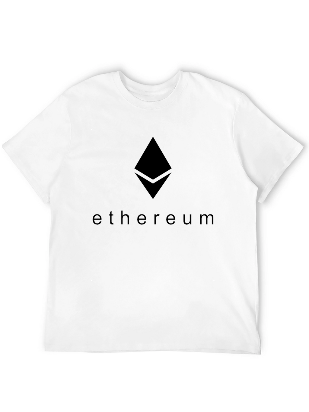 Ethereum Crypto Logo T-Shirt - Casual Style