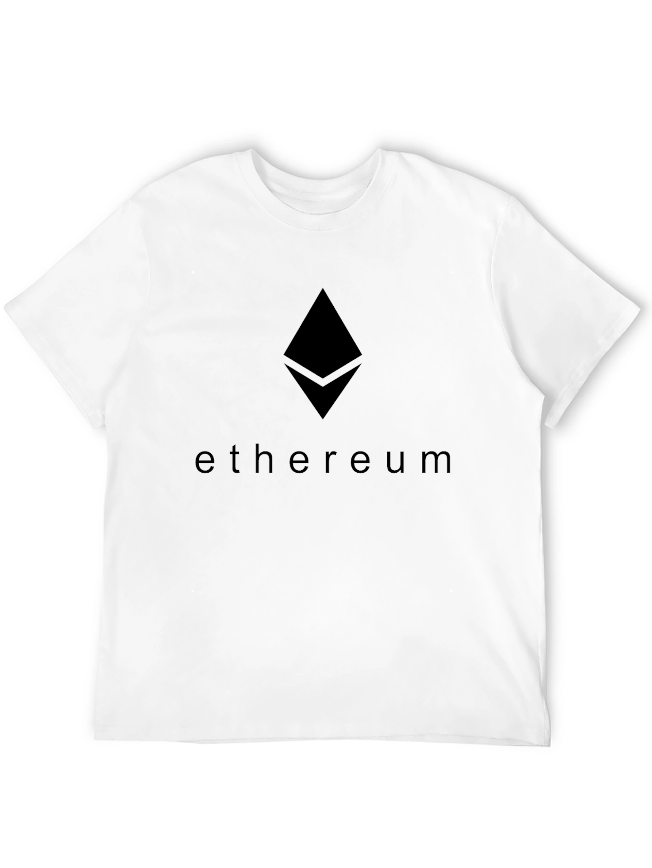 Ethereum Crypto Logo T-Shirt - Casual Style
