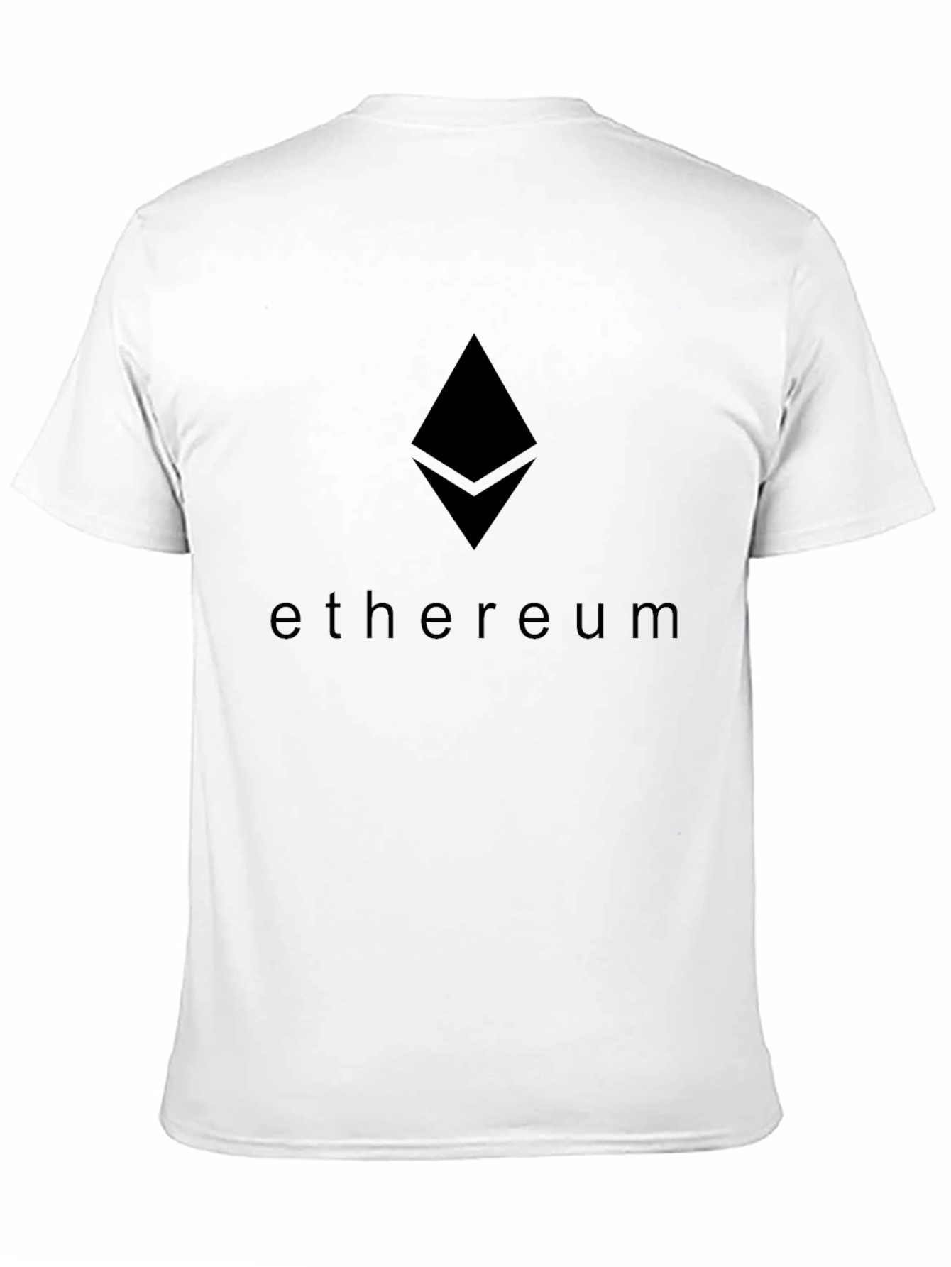 Ethereum Crypto Logo T-Shirt - Casual Style