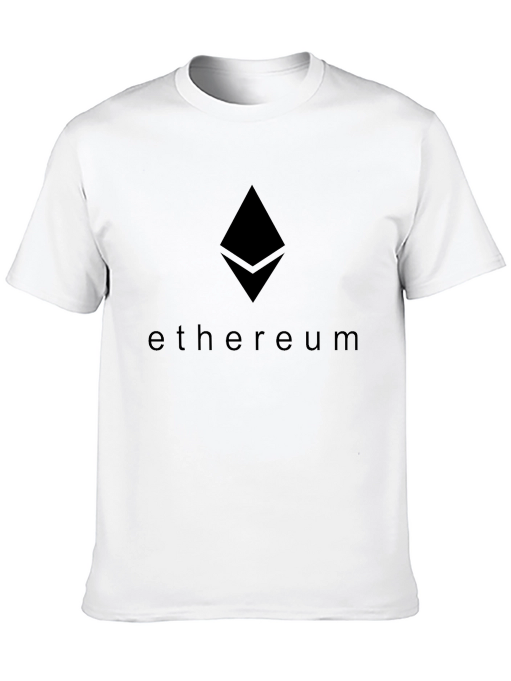 Ethereum Crypto Logo T-Shirt - Casual Style