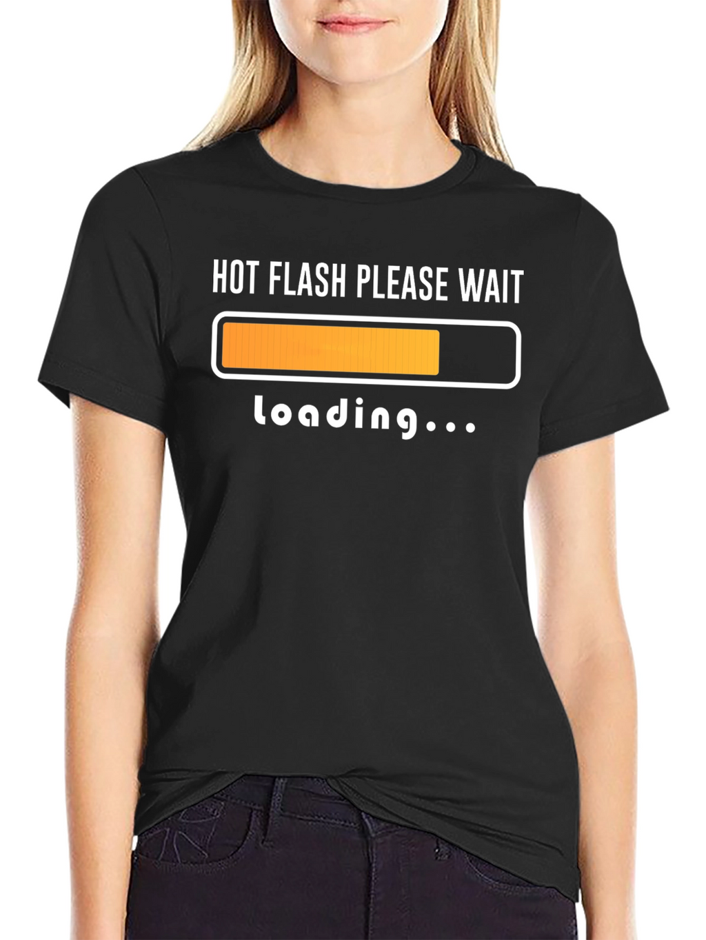 Hot Flash Loading T-Shirt Funny Menopause Tee