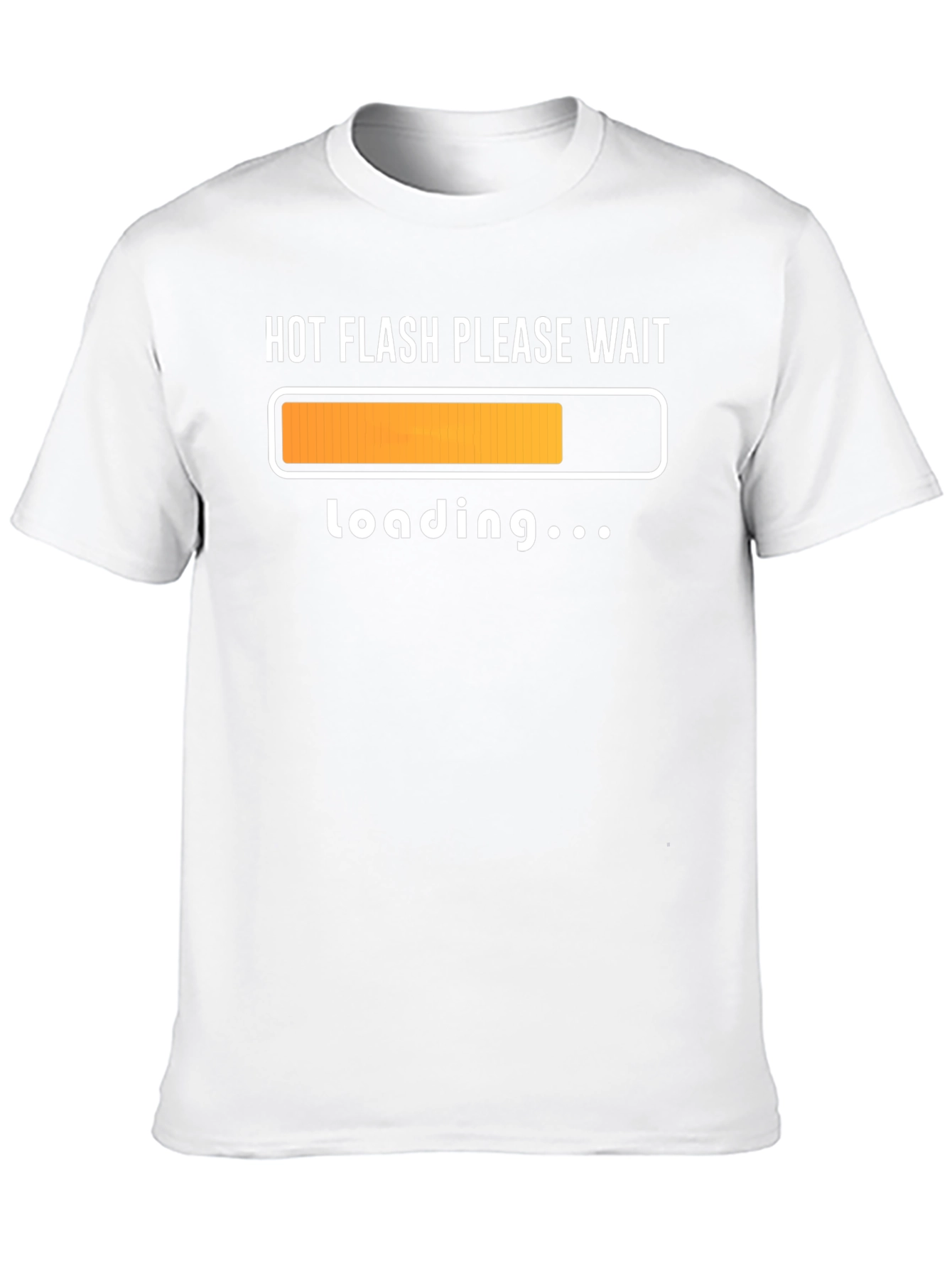 Hot Flash Loading T-Shirt Funny Menopause Tee