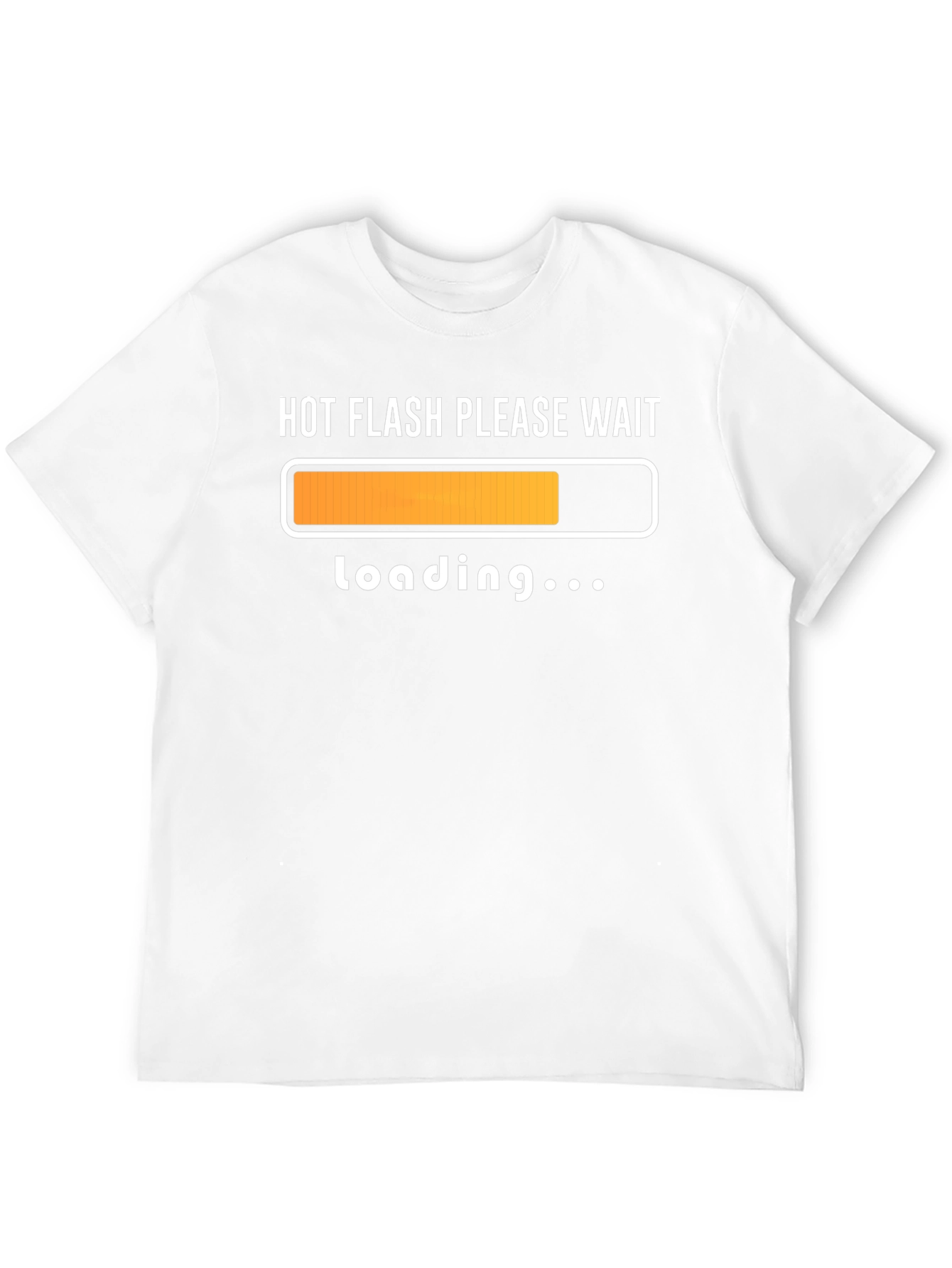Hot Flash Loading T-Shirt Funny Menopause Tee
