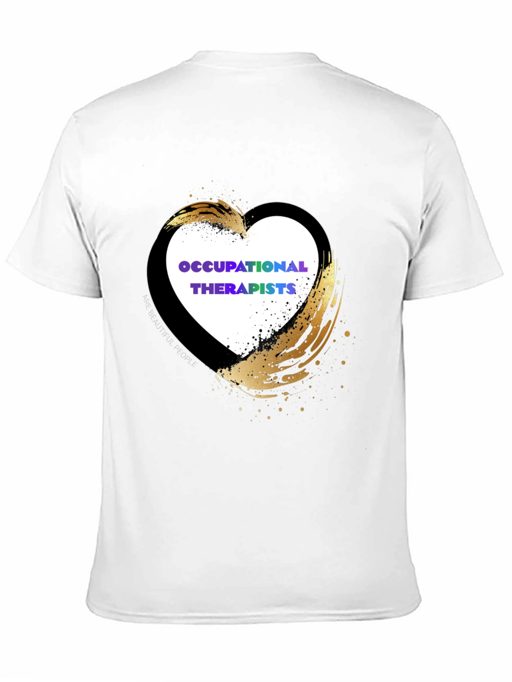 Occupational Therapists Heart Design T-Shirt