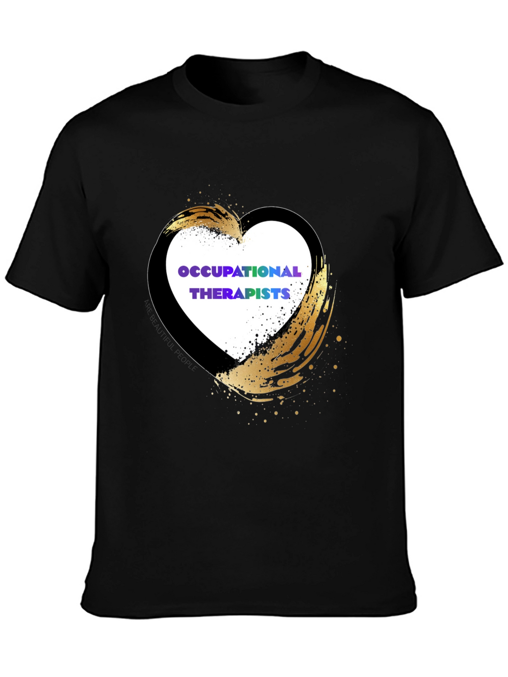Occupational Therapists Heart Design T-Shirt