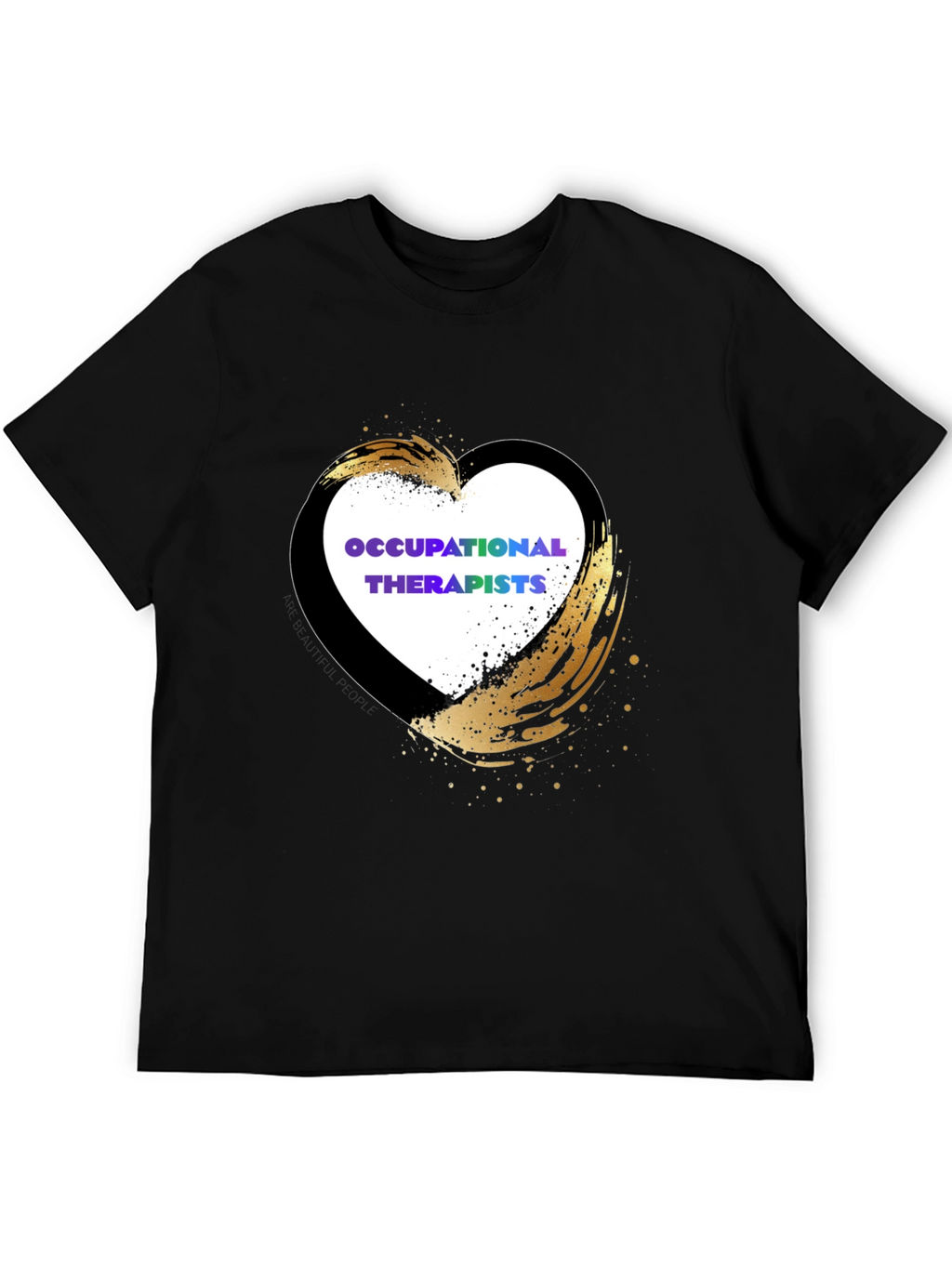 Occupational Therapists Heart Design T-Shirt