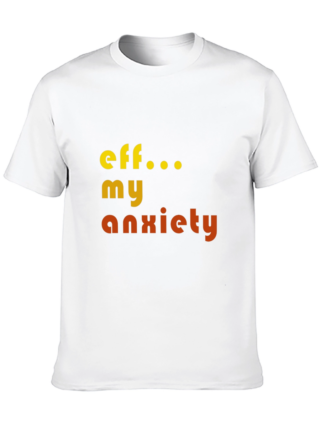 Eff My Anxiety Graphic T-Shirt - Black