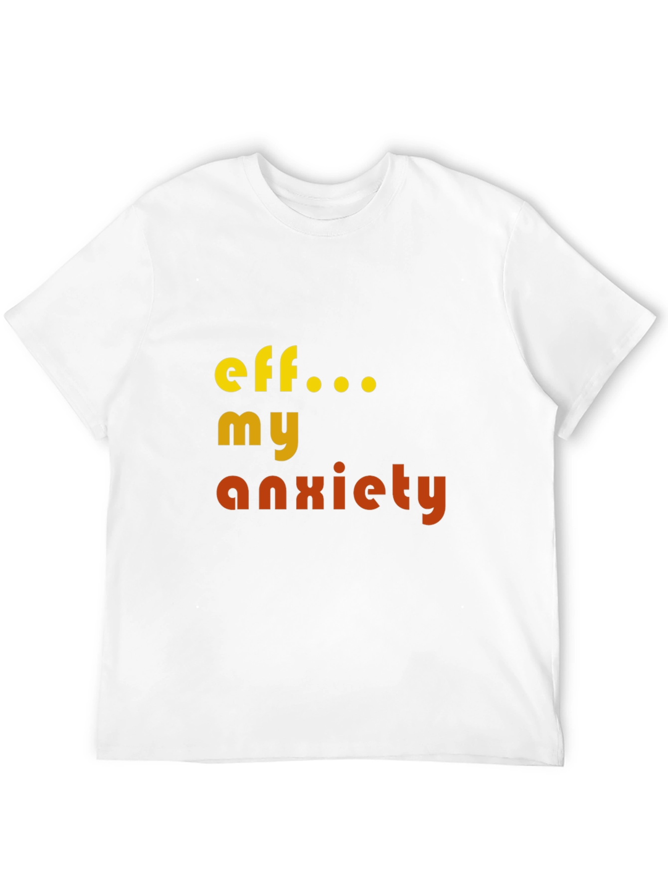 Eff My Anxiety Graphic T-Shirt - Black