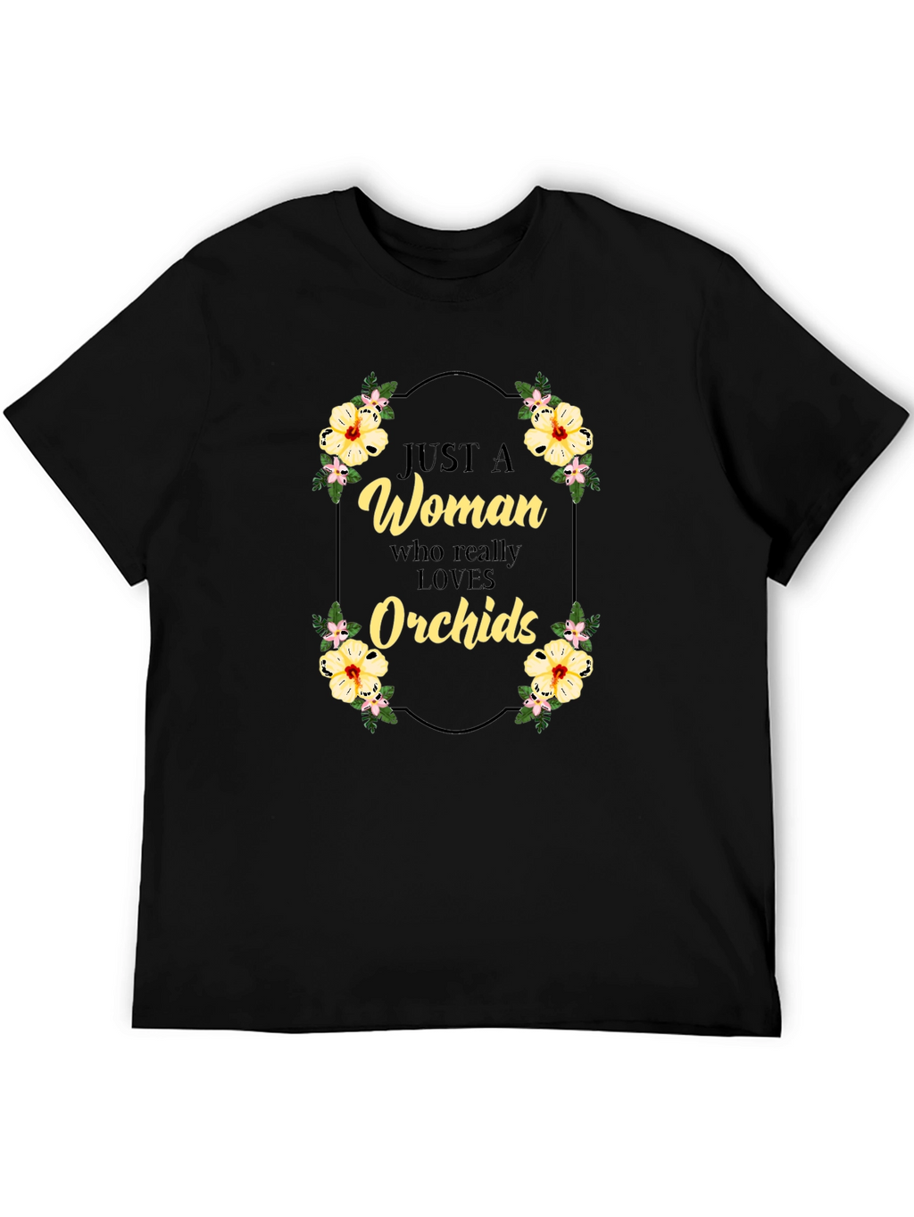 Orchid Lover T-Shirt - Floral Graphic Tee