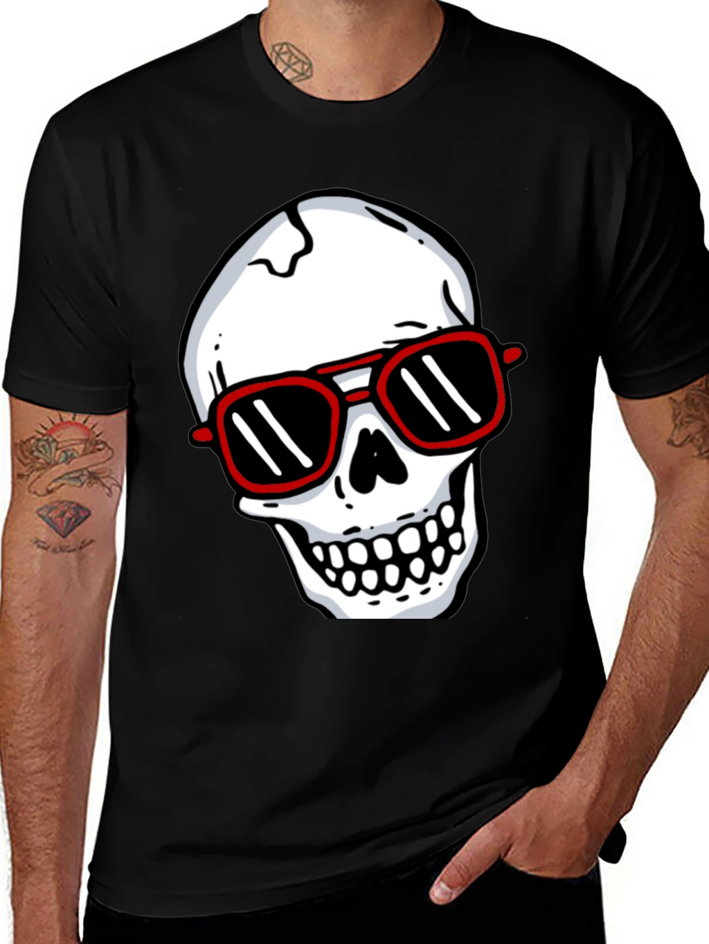 Cool Skull Graphic Tee