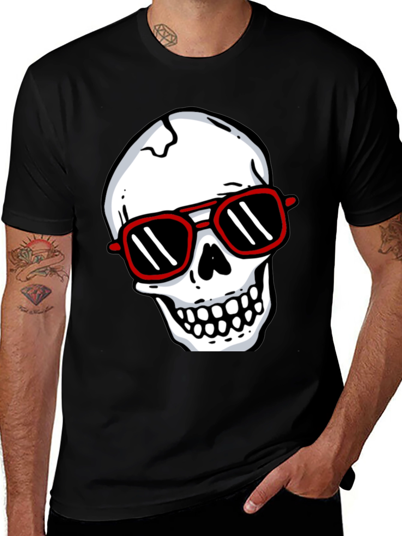 Cool Skull Graphic Tee