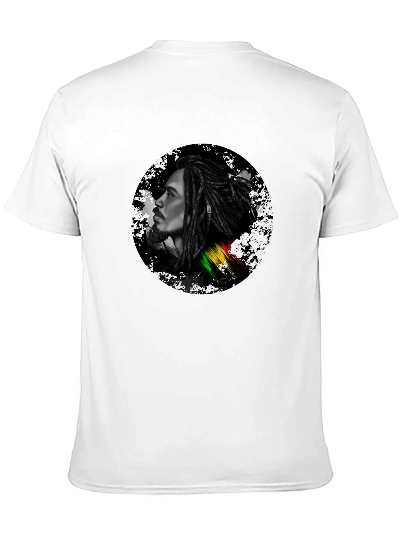 Bob Marley Portrait Black T-Shirt