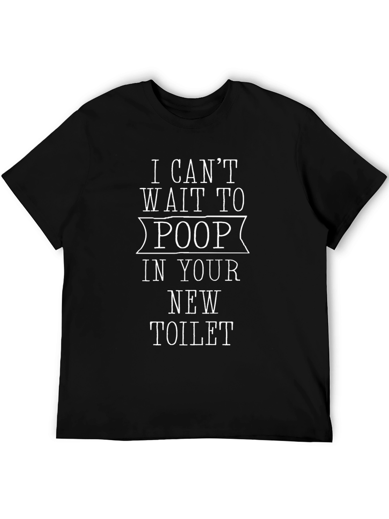 Funny Poop Toilet T-Shirt - Novelty Humor Tee