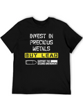 Invest in Lead T-Shirt - Second Amendment Support