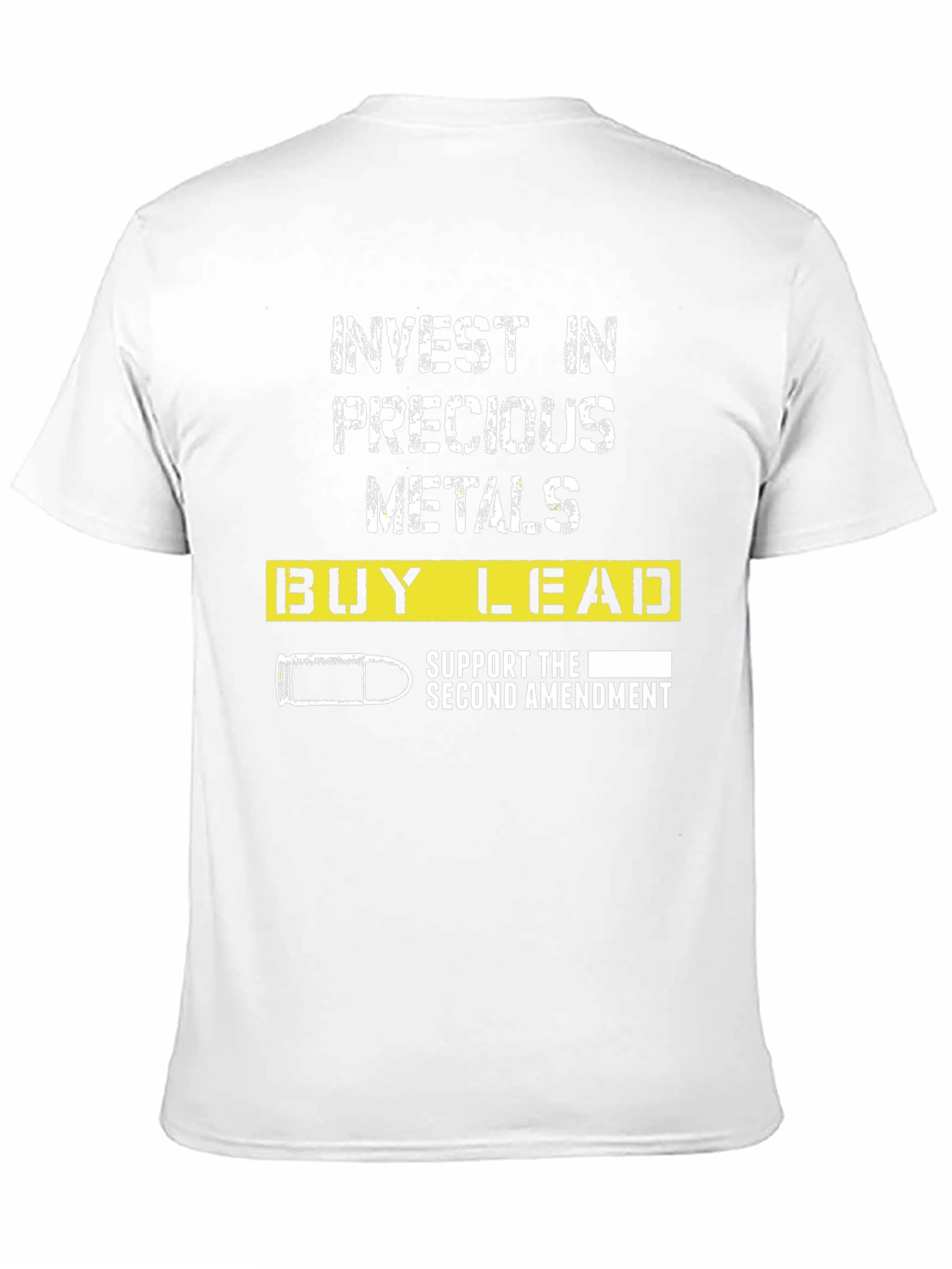 Invest in Lead T-Shirt - Second Amendment Support