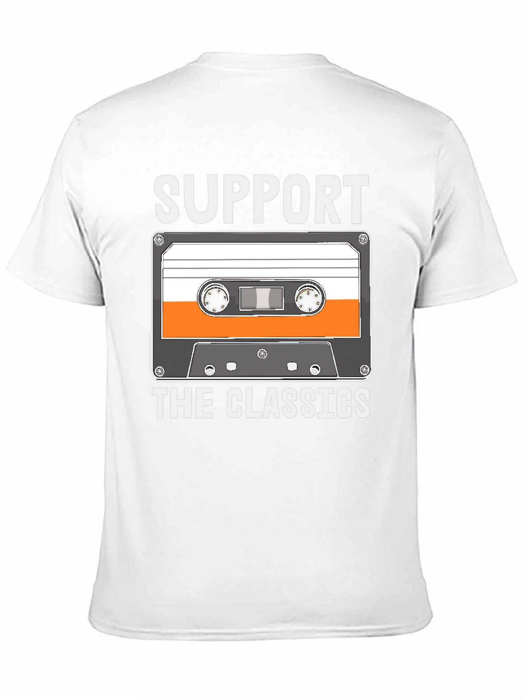 Support The Classics Cassette Tape T-Shirt