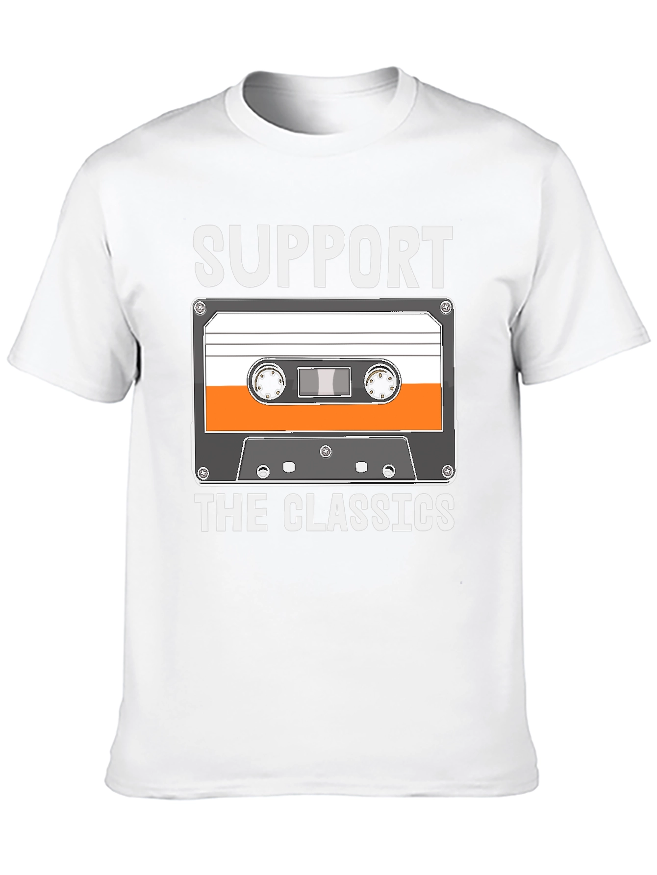 Support The Classics Cassette Tape T-Shirt